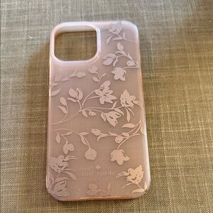 13 Pro Max Kate Spade Pink Floral Phone Case